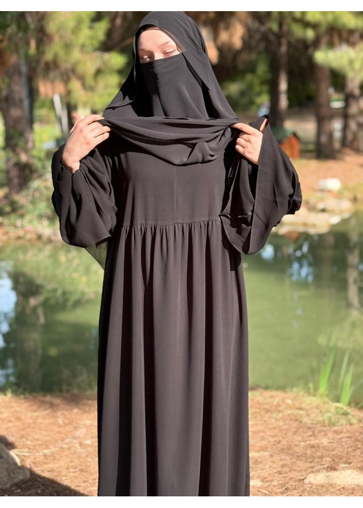 Abaya Mısır Medine ipeği 